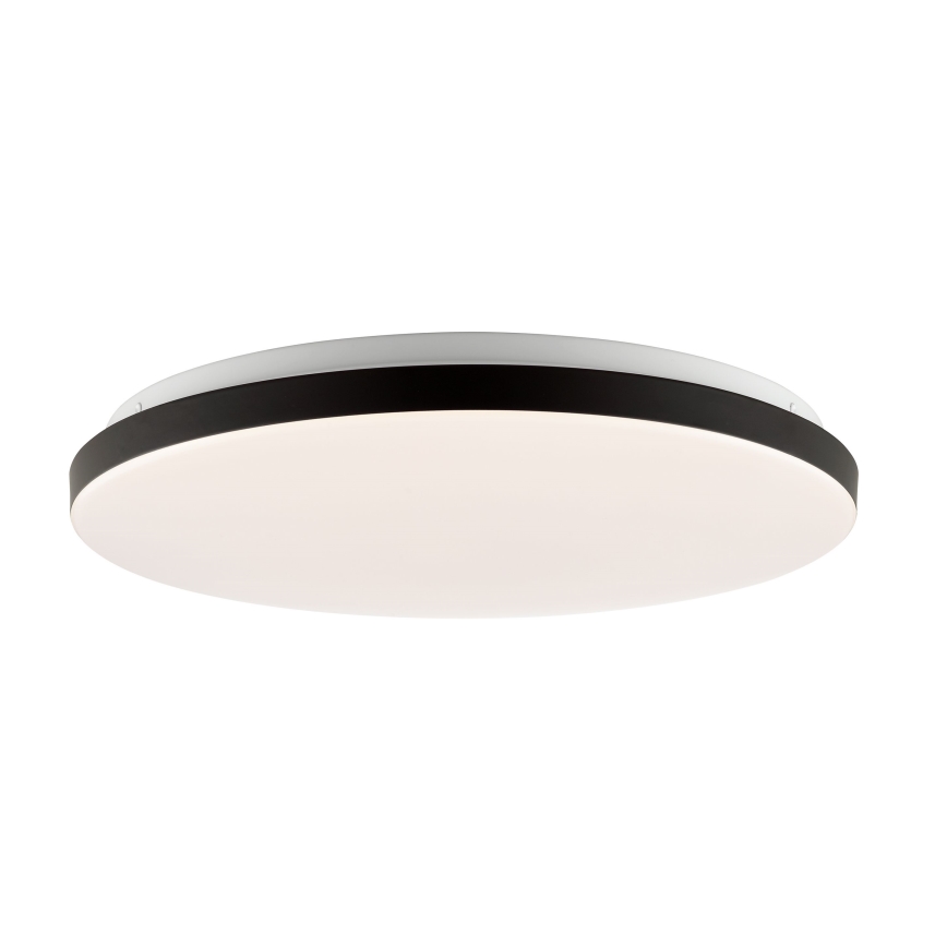 Brilliant - LED RGBW Dimbar taklampa LIVIO LED/20W/230V 3000-6500K diameter 49 cm svart + fjärrkontroll