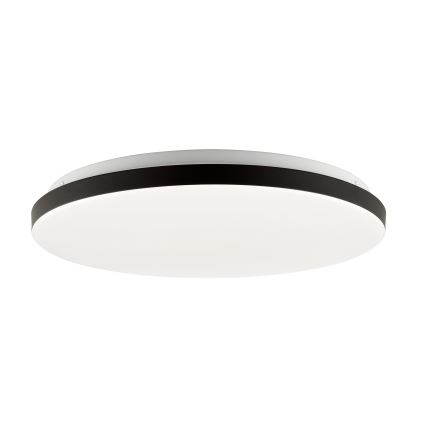 Brilliant - LED RGBW Dimbar taklampa LIVIO LED/20W/230V 3000-6500K diameter 49 cm svart + fjärrkontroll