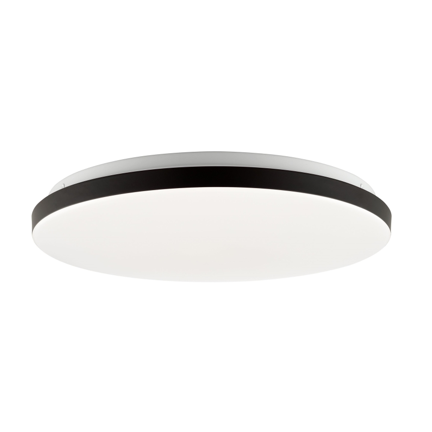 Brilliant - LED RGBW Dimbar taklampa LIVIO LED/20W/230V 3000-6500K diameter 49 cm svart + fjärrkontroll