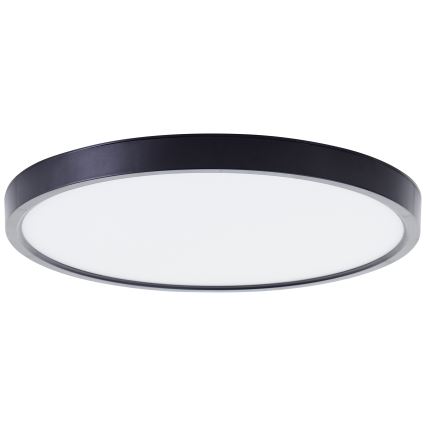 Brilliant - LED RGBW Dimbar taklampa LOTTI LED/16W/230V 3000K diameter 30 cm svart Wi-Fi Tuya + fjärrkontroll