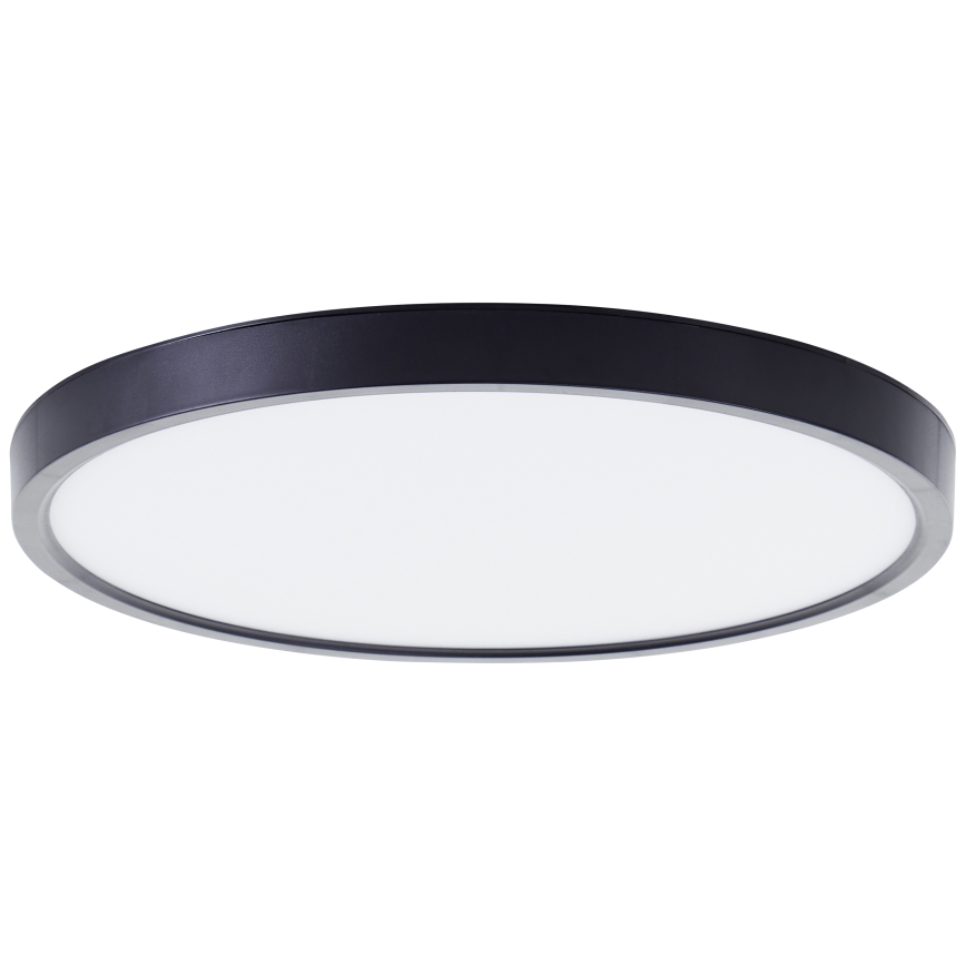Brilliant - LED RGBW Dimbar taklampa LOTTI LED/16W/230V 3000K diameter 30 cm svart Wi-Fi Tuya + fjärrkontroll