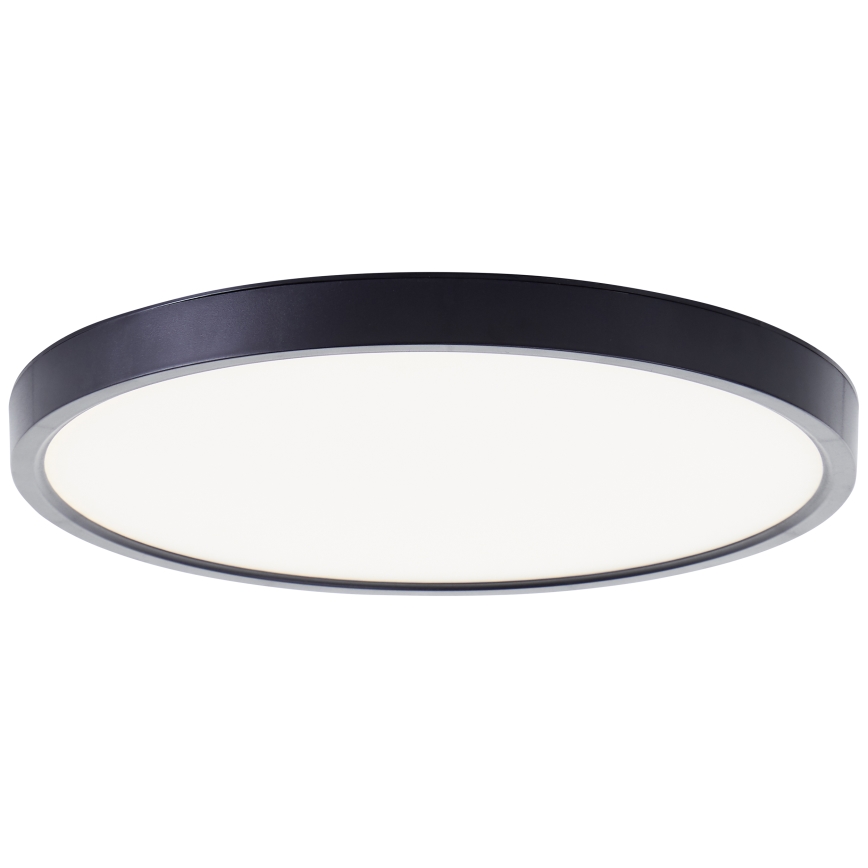 Brilliant - LED RGBW Dimbar taklampa LOTTI LED/16W/230V 3000K diameter 30 cm svart Wi-Fi Tuya + fjärrkontroll