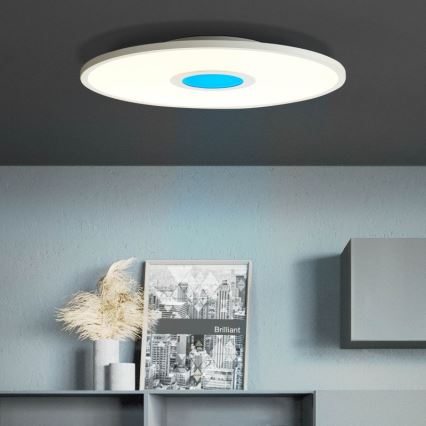 Brilliant - LED RGBW Dimbar taklampa ODELLA LED/24W/230V 2700-6500K + fjärrkontroll