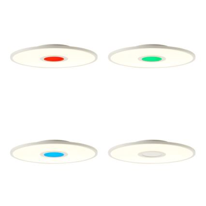 Brilliant - LED RGBW Dimbar taklampa ODELLA LED/24W/230V 2700-6500K + fjärrkontroll