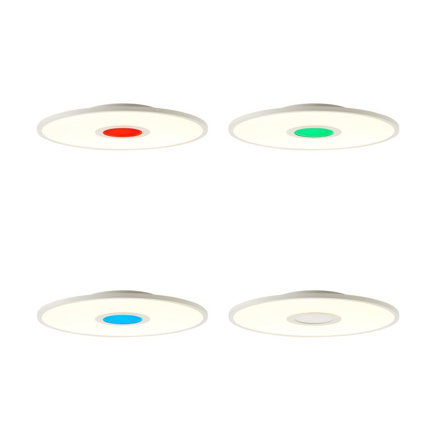 Brilliant - LED RGBW Dimbar taklampa ODELLA LED/24W/230V 2700-6500K + fjärrkontroll