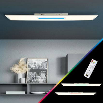 Brilliant - LED RGBW Dimbar taklampa ODELLA LED/37W/230V 2700-6500K + fjärrkontroll