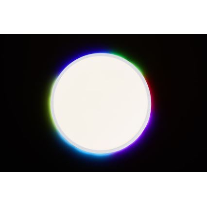 Brilliant - LED RGBW Dimbar taklampa SALTERY LED/22W/230V 3000-6500K + fjärrkontroll