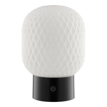 Brilliant - LED RGBW Dimmbar uppladdningsbar beröringsstyrd utomhusbordslampa SARASTRO LED/3W/5V 2700K 1800 mAh IP44 vit