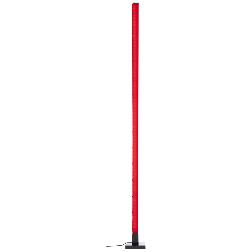 Brilliant - LED RGBW Ljusreglerad golvlampa NEELE LED/6,5W/230V svart + fjärrkontroll