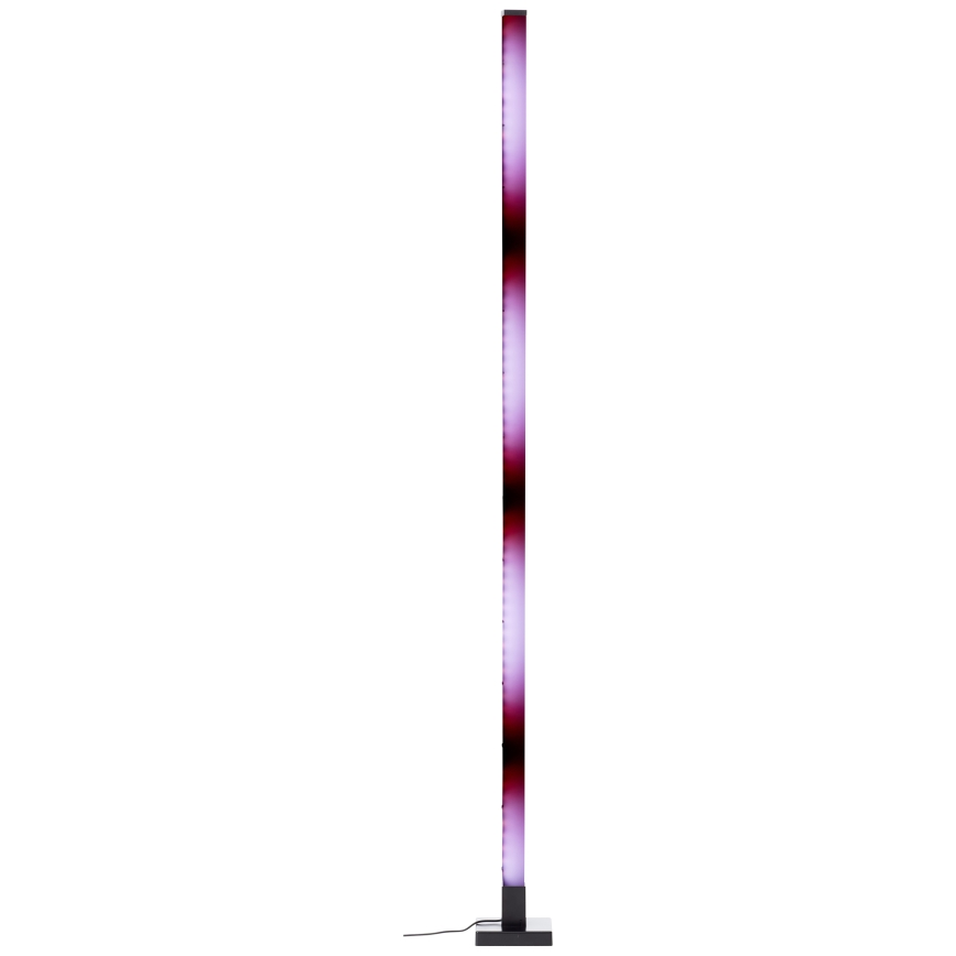 Brilliant - LED RGBW Ljusreglerad golvlampa NEELE LED/6,5W/230V svart + fjärrkontroll