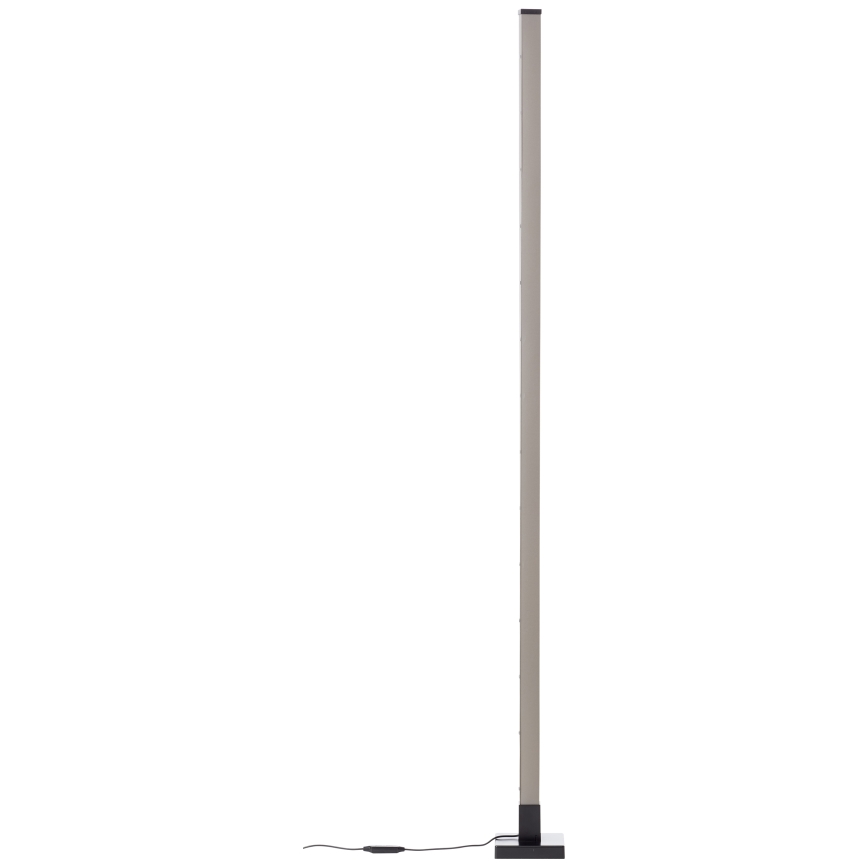 Brilliant - LED RGBW Ljusreglerad golvlampa NEELE LED/6,5W/230V svart + fjärrkontroll