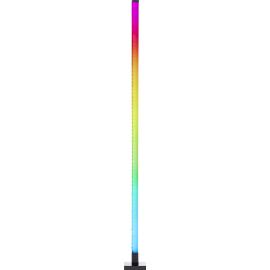 Brilliant - LED RGBW Ljusreglerad golvlampa NEELE LED/6,5W/230V svart + fjärrkontroll