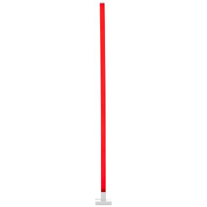 Brilliant - LED RGBW Ljusreglerad golvlampa NEELE LED/6,5W/230V vit + fjärrkontroll