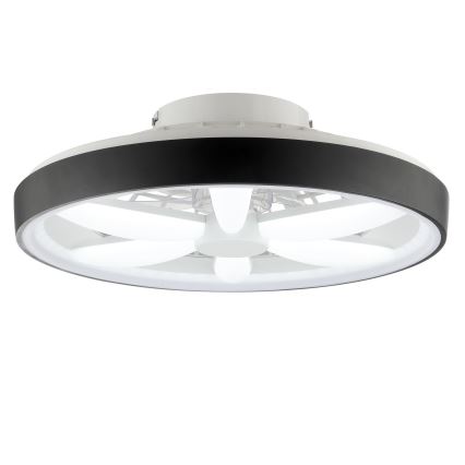 Brilliant - LED RGBW Takfläkt med dimmer med belysning GAIANO LED/48W/230V 2700-6500K svart + fjärrkontroll