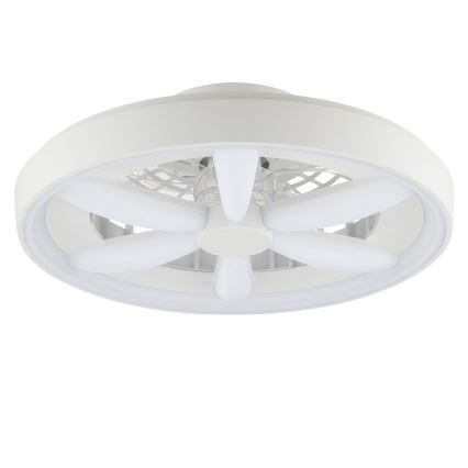 Brilliant - LED RGBW Takfläkt med dimmer med belysning GAIANO LED/48W/230V 2700-6500K vit + fjärrkontroll