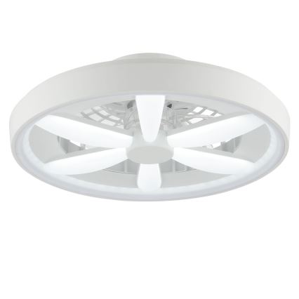 Brilliant - LED RGBW Takfläkt med dimmer med belysning GAIANO LED/48W/230V 2700-6500K vit + fjärrkontroll