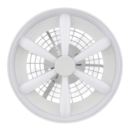 Brilliant - LED RGBW Takfläkt med dimmer med belysning GAIANO LED/48W/230V 2700-6500K vit + fjärrkontroll