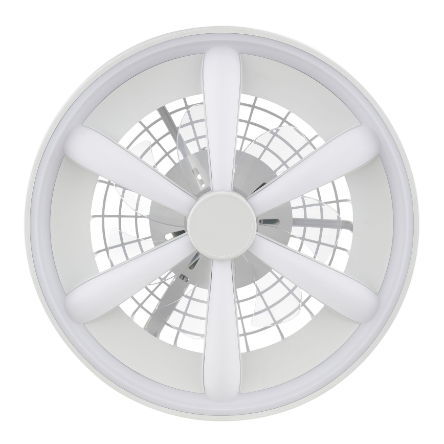 Brilliant - LED RGBW Takfläkt med dimmer med belysning GAIANO LED/48W/230V 2700-6500K vit + fjärrkontroll