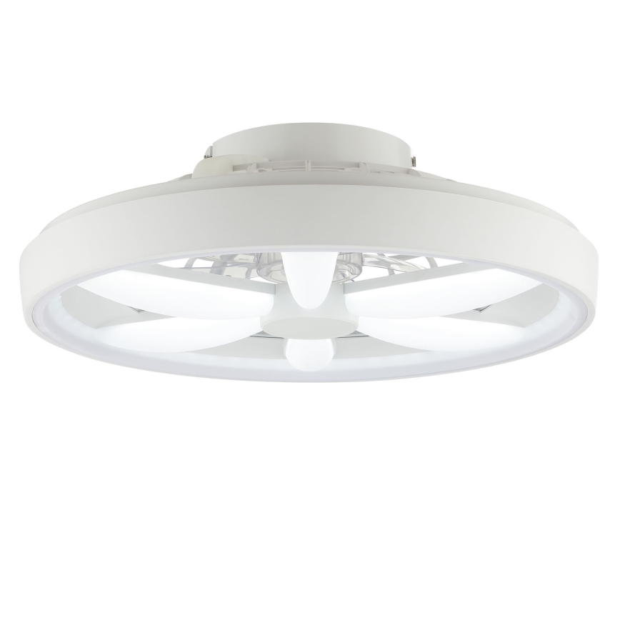 Brilliant - LED RGBW Takfläkt med dimmer med belysning GAIANO LED/48W/230V 2700-6500K vit + fjärrkontroll