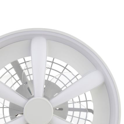Brilliant - LED RGBW Takfläkt med dimmer med belysning GAIANO LED/48W/230V 2700-6500K vit + fjärrkontroll