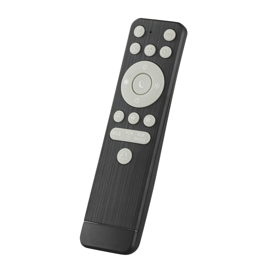 Brilliant - LED RGBW Takfläkt med dimmer med belysning GAIANO LED/48W/230V 2700-6500K vit + fjärrkontroll