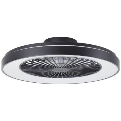 Brilliant - LED RGBW Takfläkt med dimmer MAZZARO LED/24W/230V 3000-6500K diameter 58 cm svart + fjärrkontroll