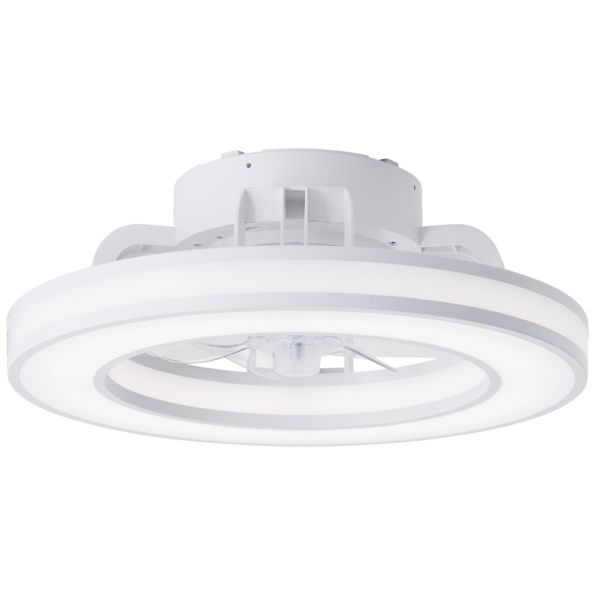 Brilliant - LED RGBW Takfläkt med dimmer MONDELLO LED/26W/230V 2700-6500K diameter 41,5 cm vit + fjärrkontroll