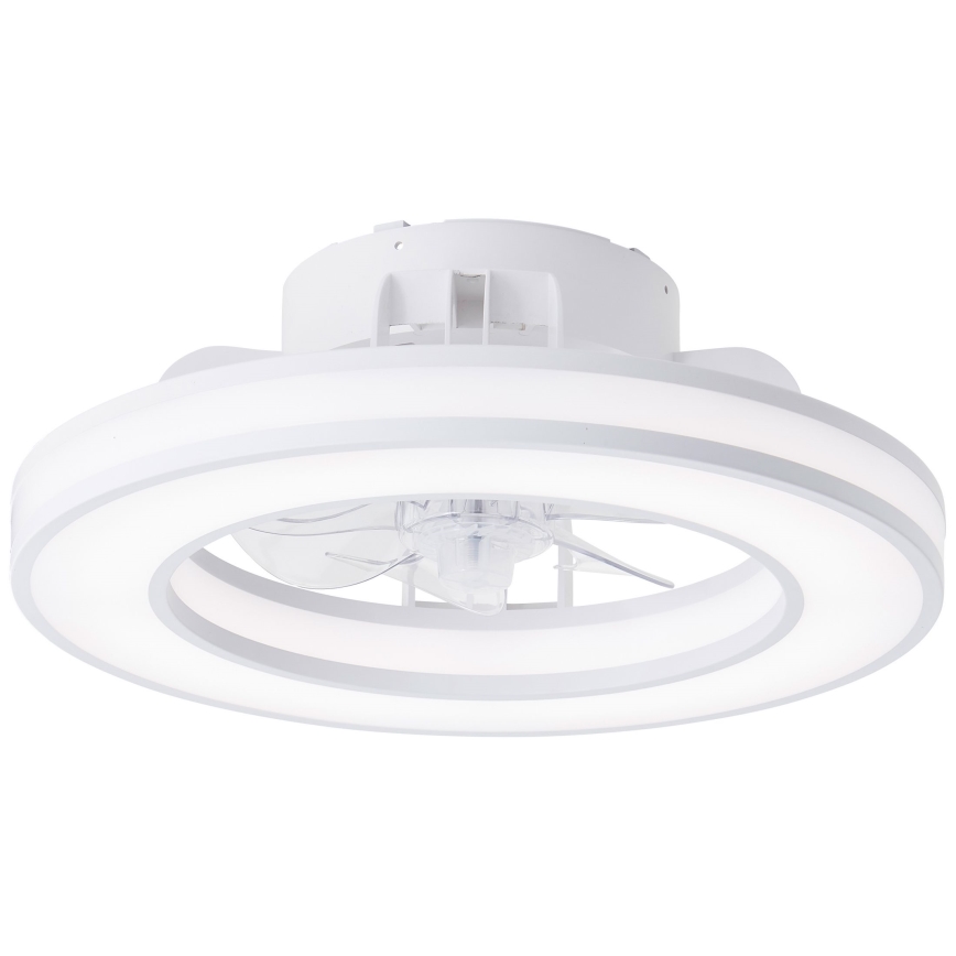 Brilliant - LED RGBW Takfläkt med dimmer MONDELLO LED/26W/230V 2700-6500K diameter 41,5 cm vit + fjärrkontroll