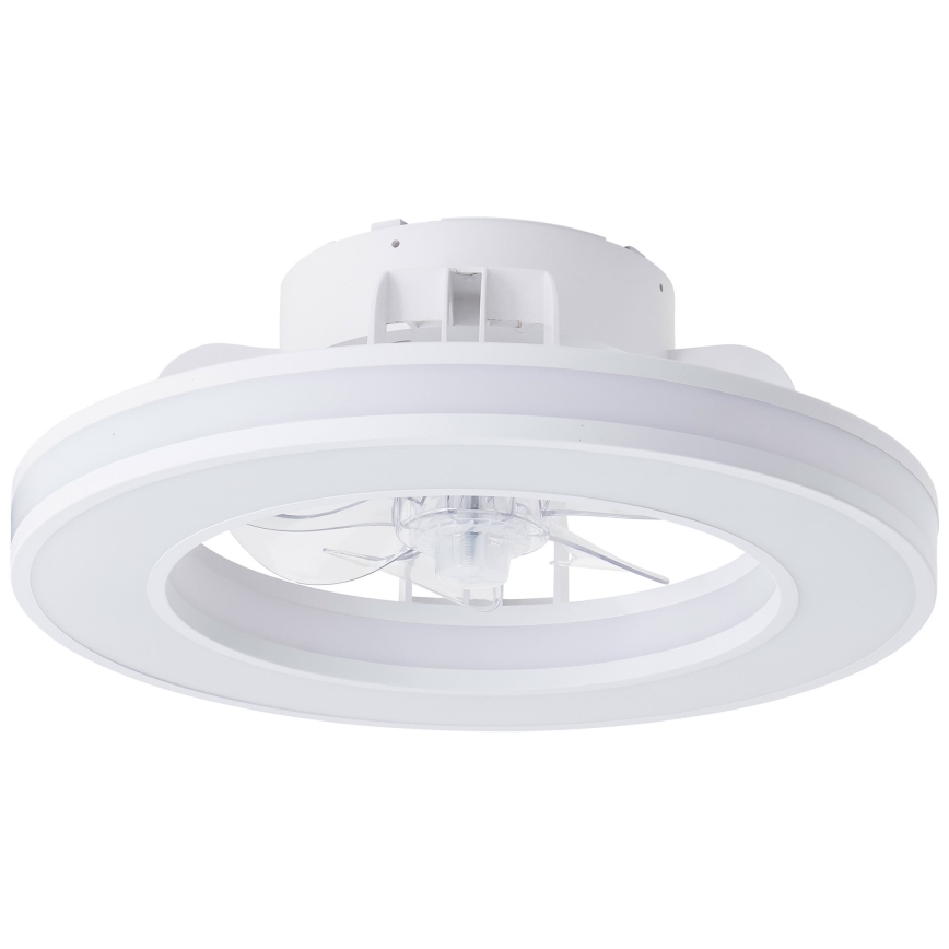 Brilliant - LED RGBW Takfläkt med dimmer MONDELLO LED/26W/230V 2700-6500K diameter 41,5 cm vit + fjärrkontroll