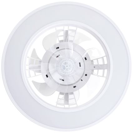 Brilliant - LED RGBW Takfläkt med dimmer MONDELLO LED/26W/230V 2700-6500K diameter 41,5 cm vit + fjärrkontroll