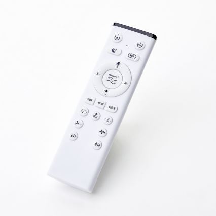 Brilliant - LED RGBW Takfläkt med dimmer MONDELLO LED/26W/230V 2700-6500K diameter 41,5 cm vit + fjärrkontroll