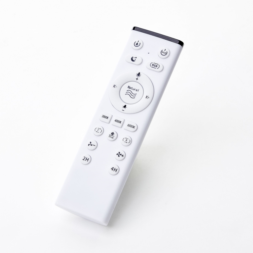 Brilliant - LED RGBW Takfläkt med dimmer MONDELLO LED/26W/230V 2700-6500K diameter 41,5 cm vit + fjärrkontroll