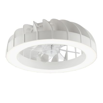 Brilliant - LED RGBW Dimbar takfläkt med ljus FANORA LED/30W/230V 2700-6500K Ø 46 cm vit + fjärrkontroll