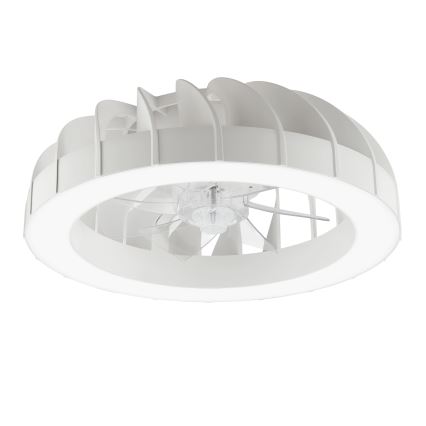 Brilliant - LED RGBW Dimbar takfläkt med ljus FANORA LED/30W/230V 2700-6500K Ø 46 cm vit + fjärrkontroll