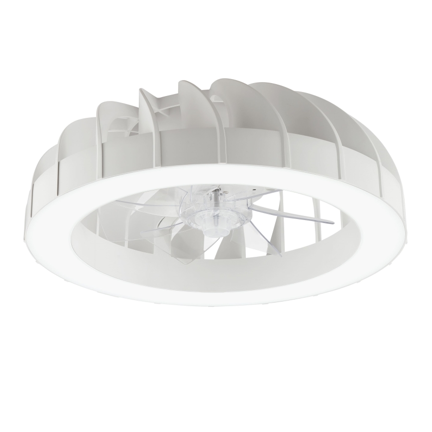 Brilliant - LED RGBW Dimbar takfläkt med ljus FANORA LED/30W/230V 2700-6500K Ø 46 cm vit + fjärrkontroll