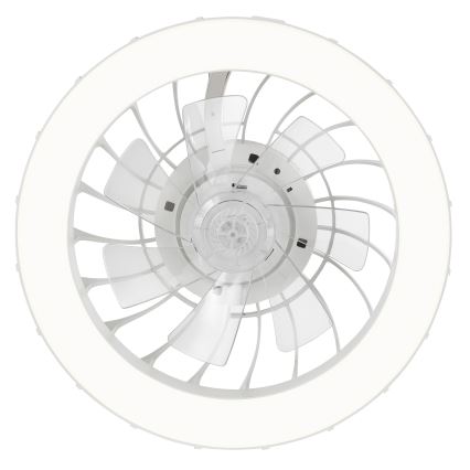 Brilliant - LED RGBW Dimbar takfläkt med ljus FANORA LED/30W/230V 2700-6500K Ø 46 cm vit + fjärrkontroll