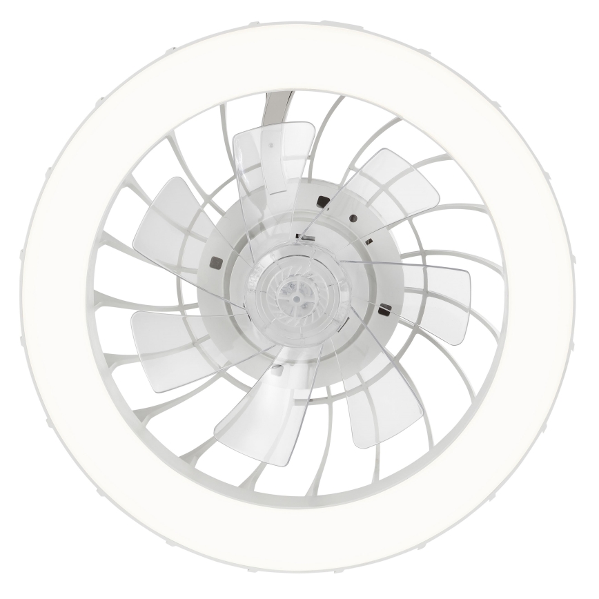 Brilliant - LED RGBW Dimbar takfläkt med ljus FANORA LED/30W/230V 2700-6500K Ø 46 cm vit + fjärrkontroll