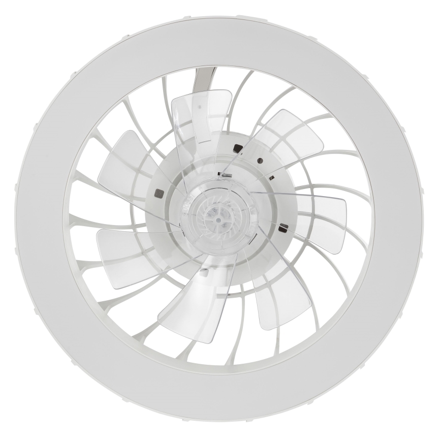 Brilliant - LED RGBW Dimbar takfläkt med ljus FANORA LED/30W/230V 2700-6500K Ø 46 cm vit + fjärrkontroll