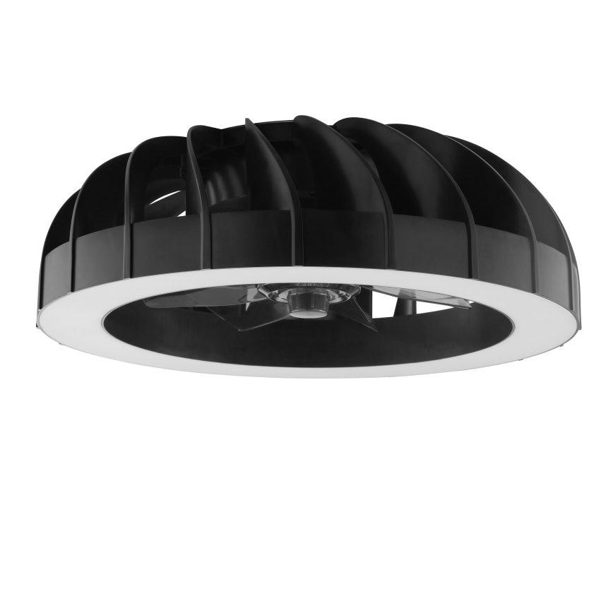 Brilliant - LED RGBW Dimbar takfläkt med ljus FANORA LED/30W/230V 2700-6500K Ø 46 cm svart + fjärrkontroll