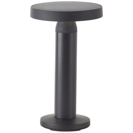 Brilliant - LED Solcell ljusreglerad beröring lampa MAGUA LED/2W/3,7V IP44 svart