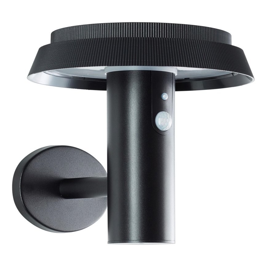 Brilliant - LED solcell väggbelysning med sensor ALVERO LED/4W/3,7V IP44