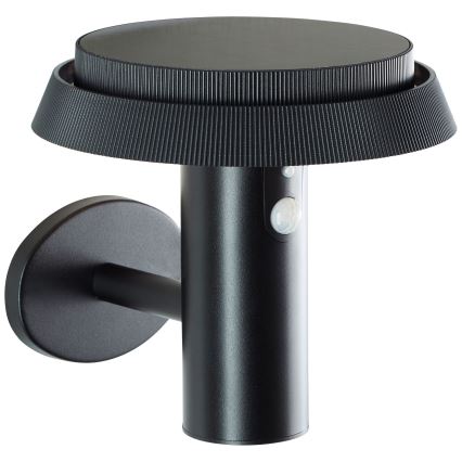 Brilliant - LED solcell väggbelysning med sensor ALVERO LED/4W/3,7V IP44