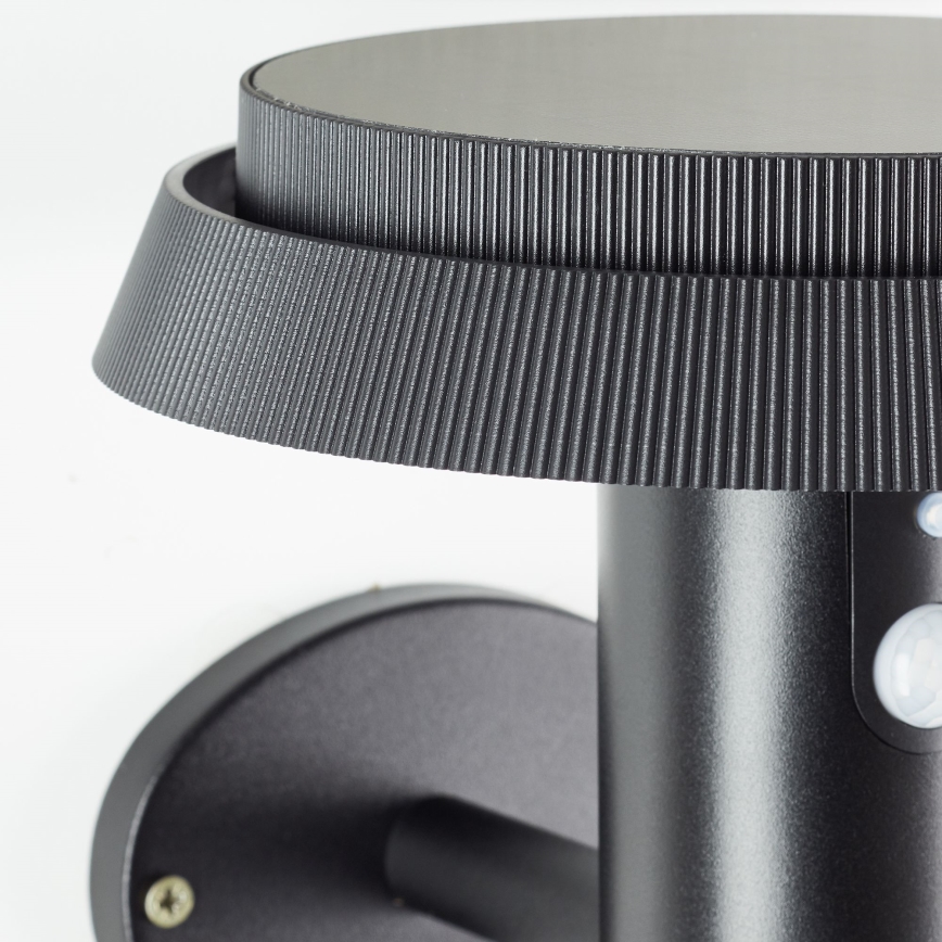 Brilliant - LED solcell väggbelysning med sensor ALVERO LED/4W/3,7V IP44