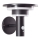 Brilliant - LED solcell väggbelysning med sensor GARVINA LED/3W/3,7V 2000 mAh IP44 svart