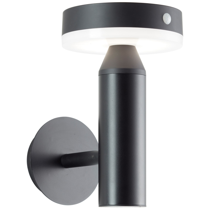 Brilliant - LED solcell väggbelysning med sensor MAGUA LED/4W/3,7V IP44