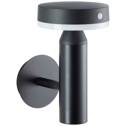Brilliant - LED solcell väggbelysning med sensor MAGUA LED/4W/3,7V IP44