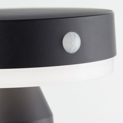 Brilliant - LED solcell väggbelysning med sensor MAGUA LED/4W/3,7V IP44