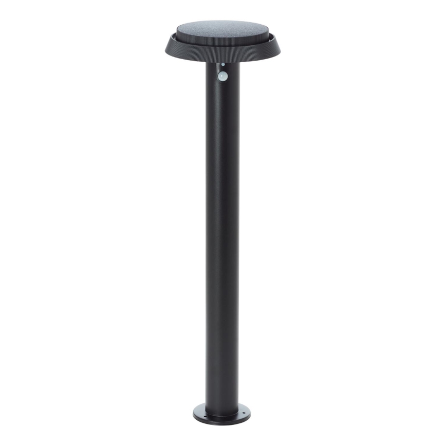 Brilliant - LED solcellslampa med sensor ALVERO LED/4W/3,7V 70 cm IP44 svart