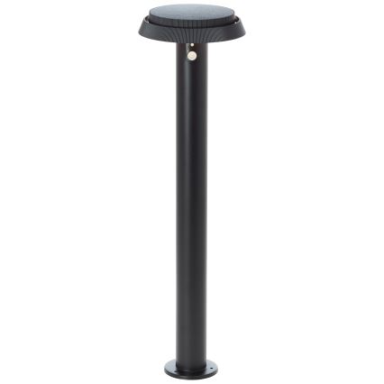 Brilliant - LED solcellslampa med sensor ALVERO LED/4W/3,7V 70 cm IP44 svart