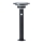 Brilliant - LED solcellslampa med sensor GARVINA LED/3W/3,7V 45 cm IP44 svart
